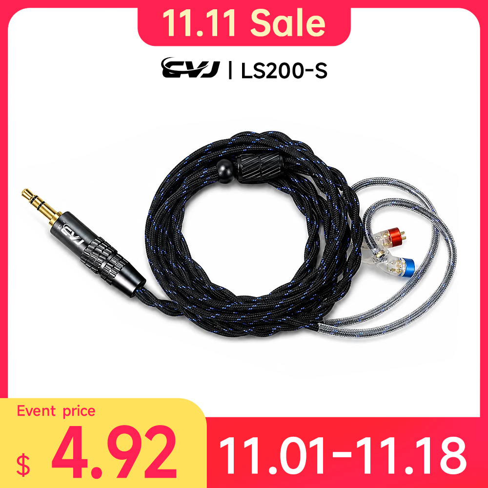 Headphone Amplifier Dac - CVJ LS200-S Earphone Upgrade Cable 3.5MM/4.4MM