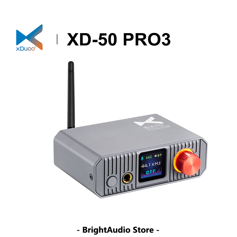 Headphone Amplifier Dac - XDUOO XQ-50 PRO3 Bluetooth Audio Converter