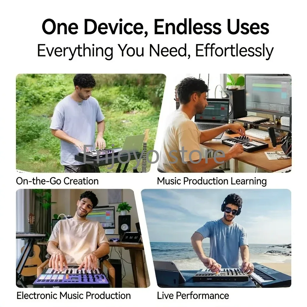 Synido TempoKEY W25 Play Wirel - Midi Controller Pad recension och pris