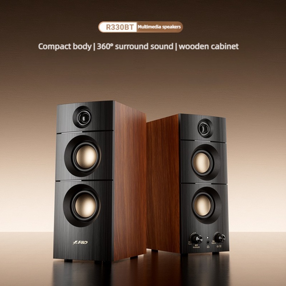 R330BT Active 2.0 Desktop Blue - Audio Music Spotify recension och pris