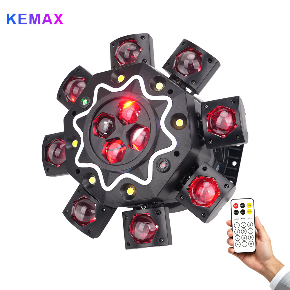 200W Disco Party Lights 8 Arm  - Audio Music Dj recension och pris