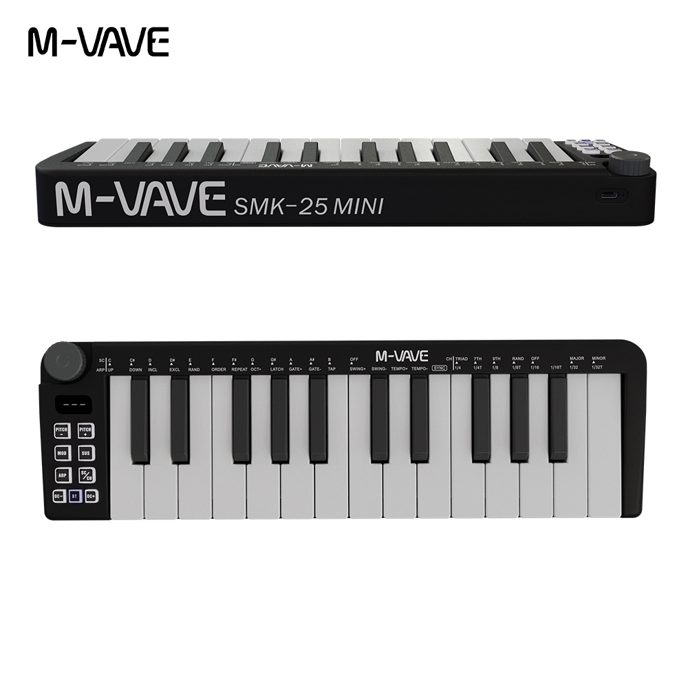 M-VAVE SMK-25 II MIDI Controll - Midi Controller Pad recension och pris