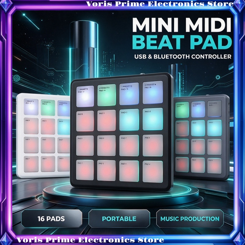 M-Vave Smc-Pad Pocket Handheld - Midi Controller Pad recension och pris