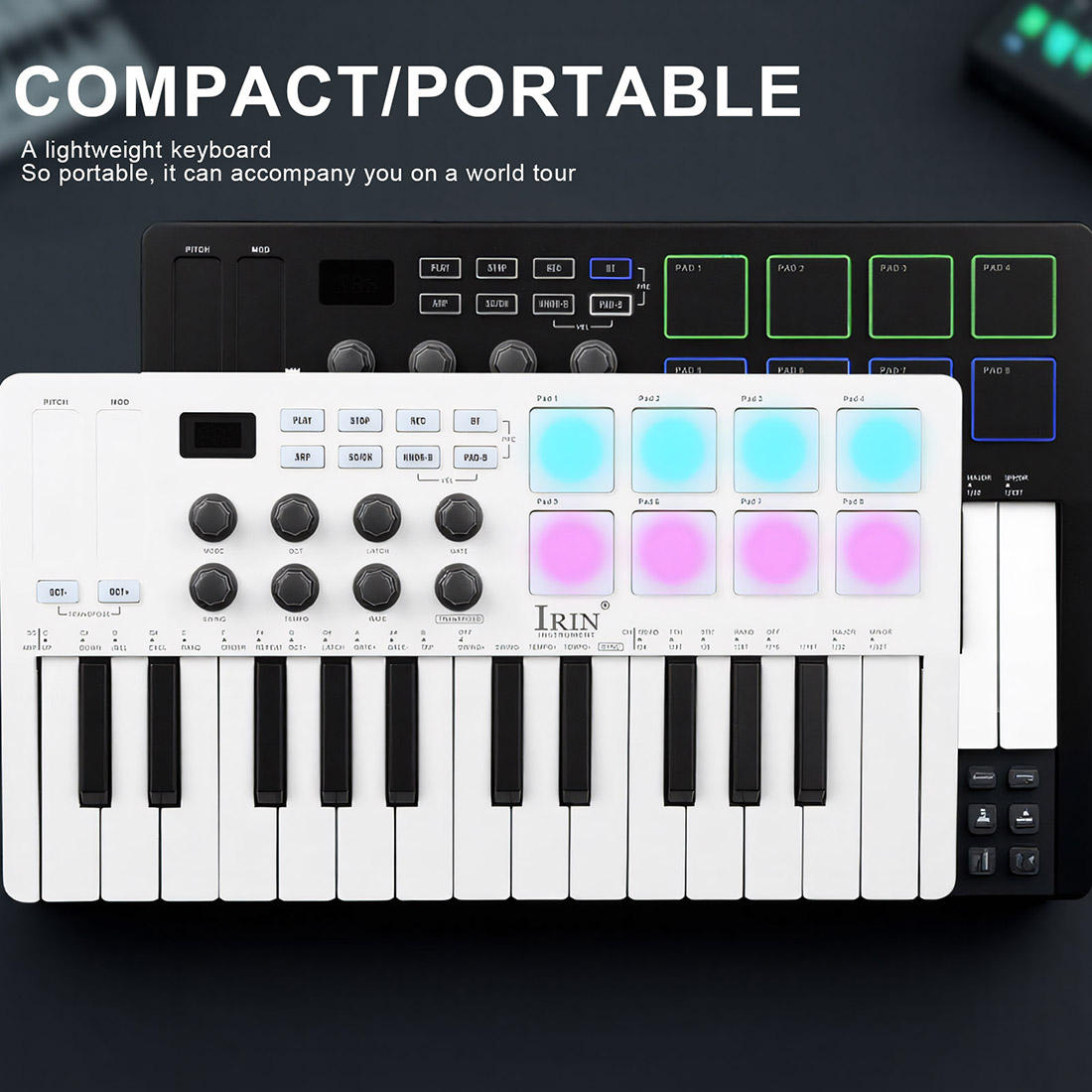 SMK-25  Portable Keyboard MIDI - Midi Controller Pad recension och pris
